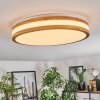 Sofo Deckenleuchte LED Weiß, 1-flammig, Fernbedienung