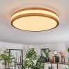 Sofo Deckenleuchte LED Weiß, 1-flammig, Fernbedienung