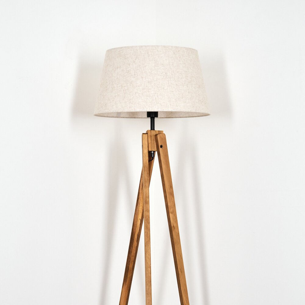 Bassagoda Stehleuchte 45 cm Naturfarben, 1-flammig