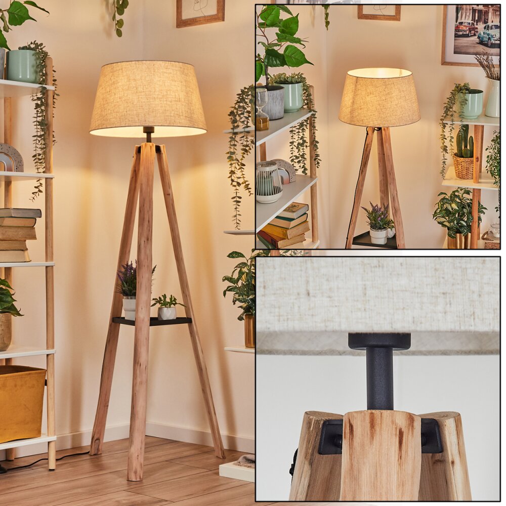 Bassagoda Stehleuchte 45 cm beige, 1-flammig main product photo