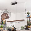 Carbellino Pendelleuchte LED Weiß, 1-flammig