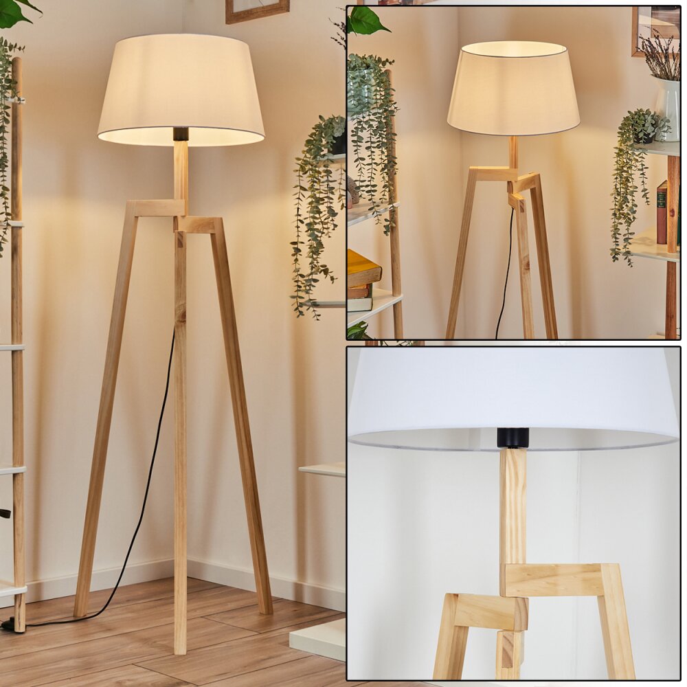 Bassagoda Stehleuchte 45 cm Naturfarben, 1-flammig main product photo