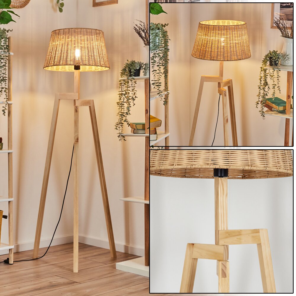 Cavaca Stehleuchte 45 cm Naturfarben, 1-flammig main product photo