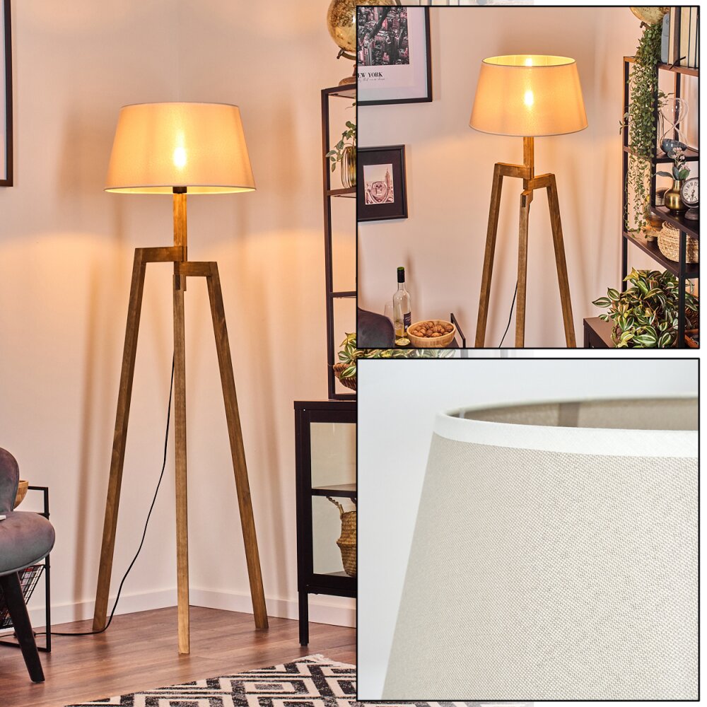 Bassagoda Stehleuchte 45 cm Naturfarben, 1-flammig main product photo