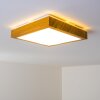 Sora Wood  Deckenlampe LED Holz hell, 1-flammig