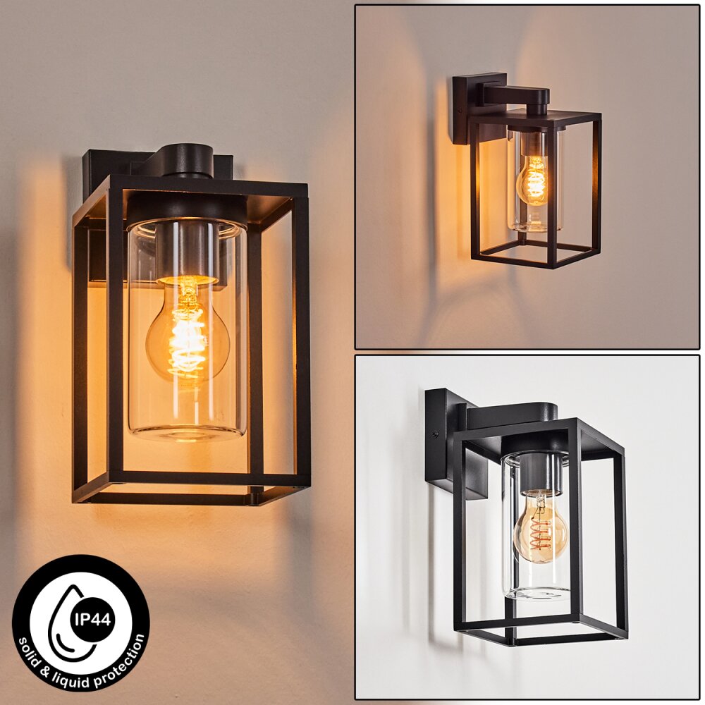 Trancozelos Außenwandleuchte Schwarz, 1-flammig main product photo