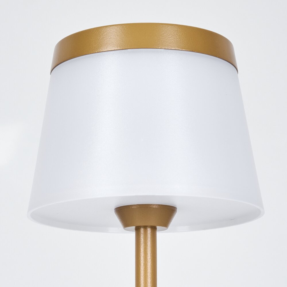 Algeraz Tischleuchte 2-er Set LED Beige, 1-flammig