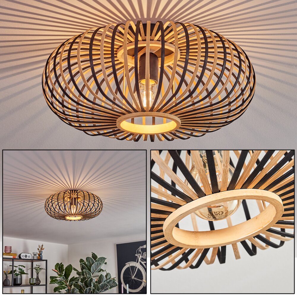 Oravi Deckenleuchte Schwarz, 1-flammig main product photo