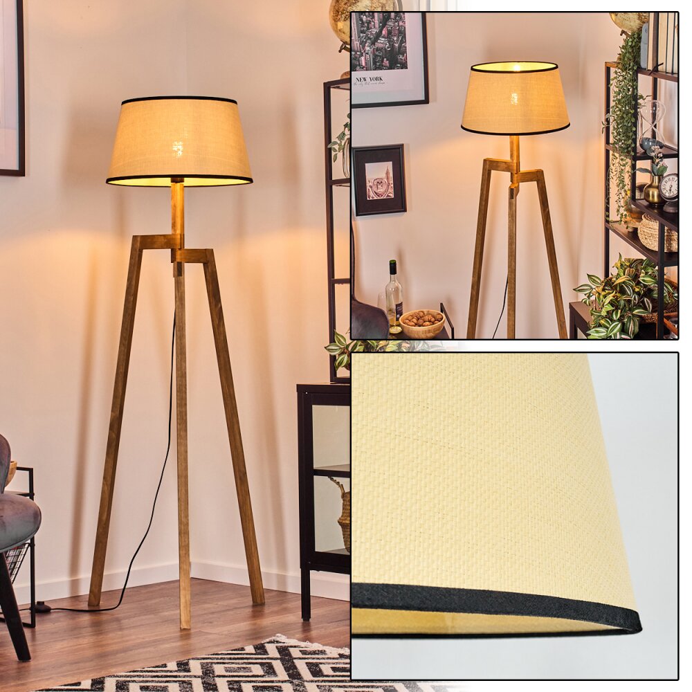 Chellas Stehleuchte 45 cm Naturfarben, 1-flammig main product photo