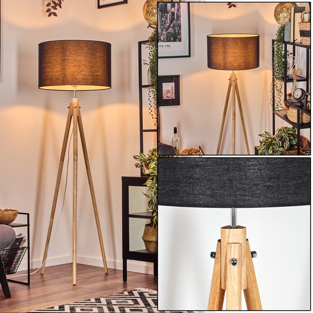 Flemming Stehleuchte Naturfarben, 1-flammig main product photo