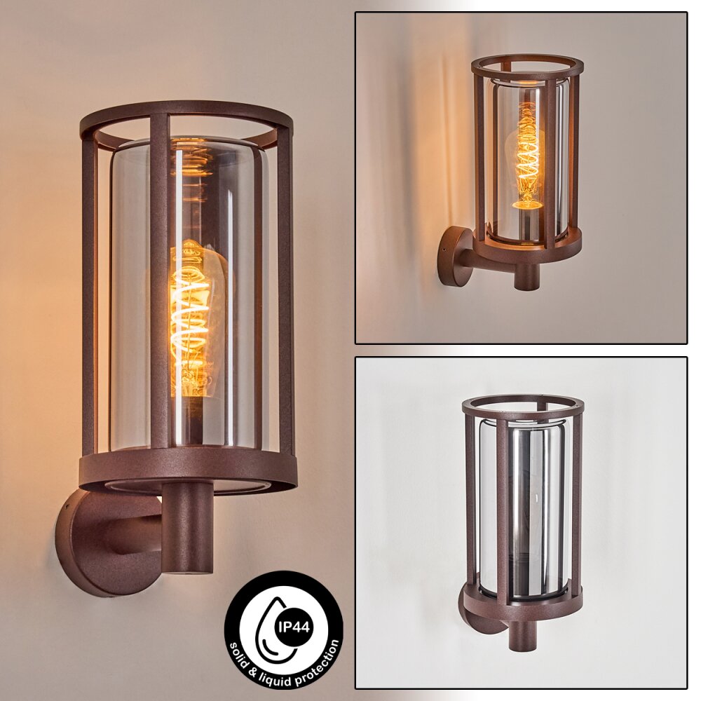 Martinha Außenwandleuchte Rostfarben, 1-flammig main product photo