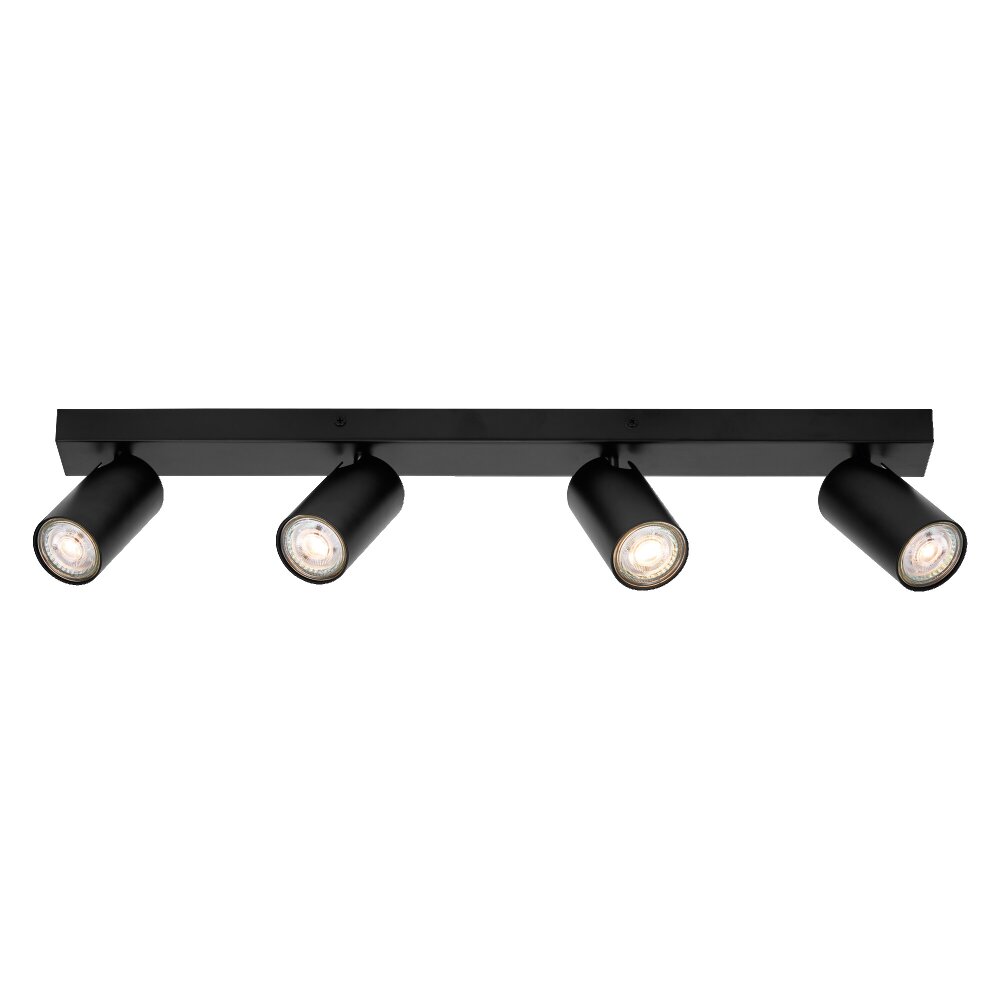 LEDVANCE Led Spot Deckenleuchte Schwarz, 4-flammig