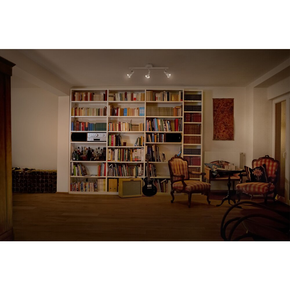 LEDVANCE Led Spot Deckenleuchte Weiß, 3-flammig