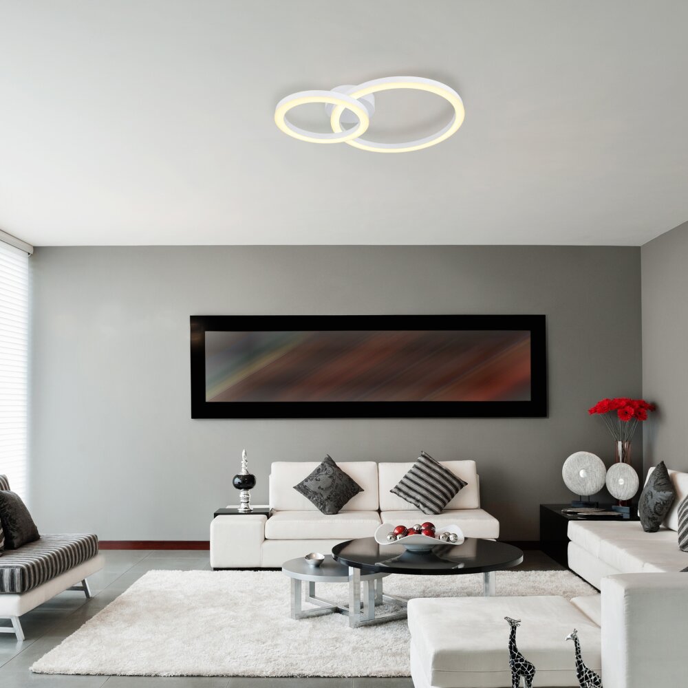 Globo ADDA Deckenleuchte LED Weiß, 1-flammig main product photo