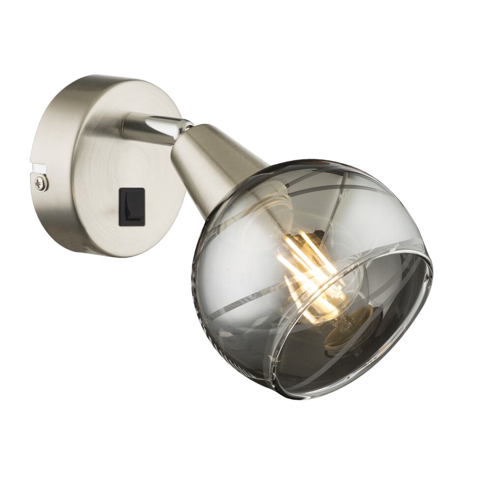 Globo Ball Deckenleuchte Nickel-Matt, 1-flammig main product photo