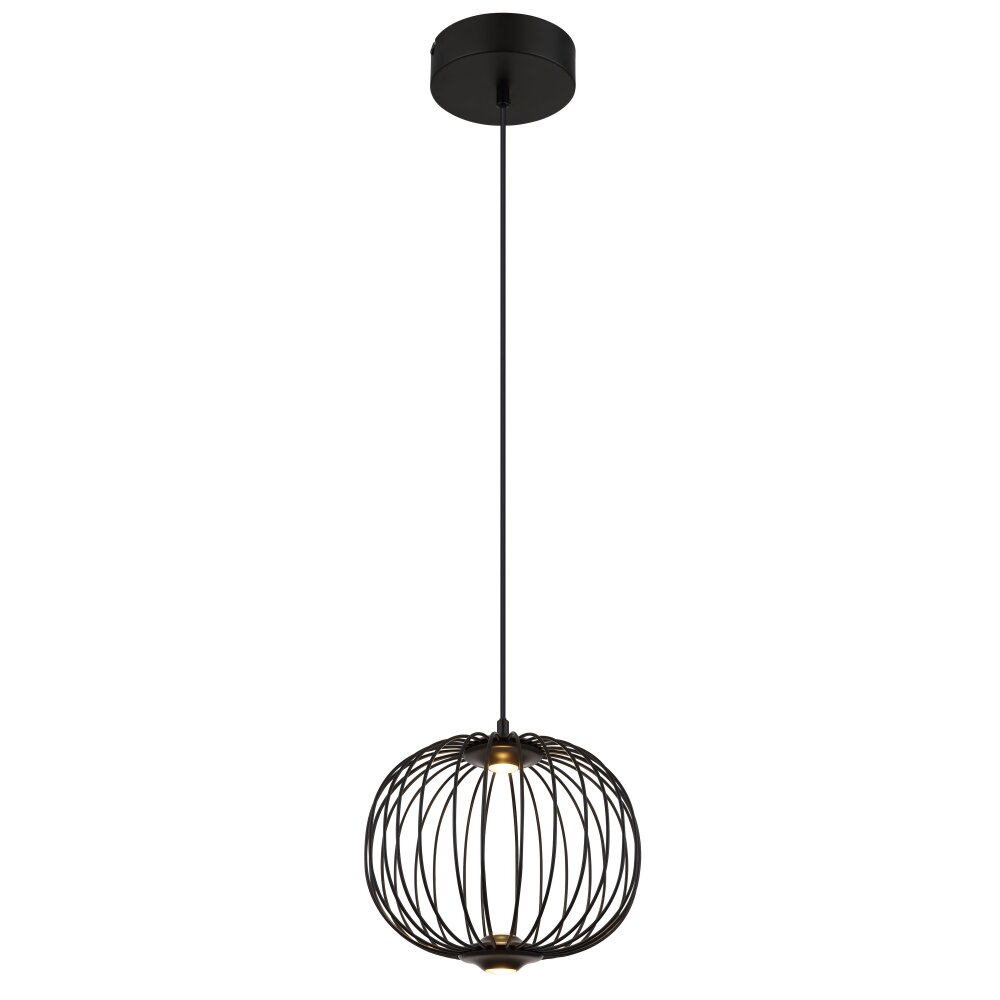 Globo Galway Hängeleuchte LED Schwarz, 1-flammig main product photo
