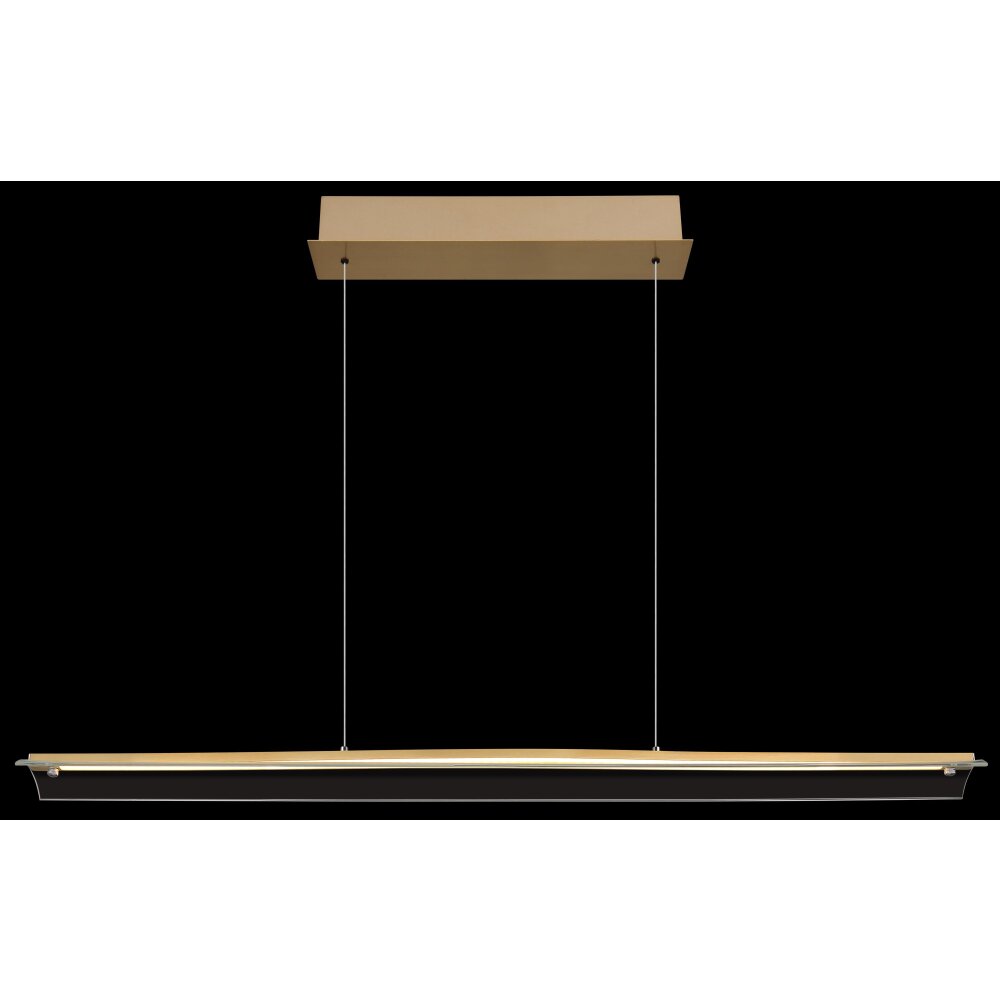 Globo Muriella Hängeleuchte LED Messing, 1-flammig