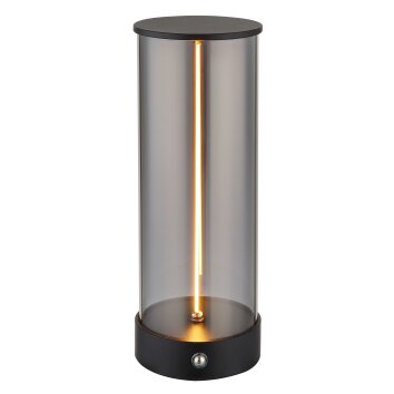 Globo Bendy Tischleuchte LED Schwarz, 1-flammig