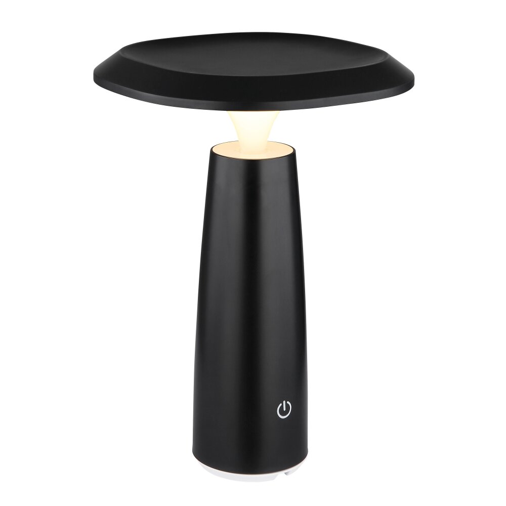 Globo Bowie Tischleuchte LED Schwarz, Weiß, 1-flammig main product photo