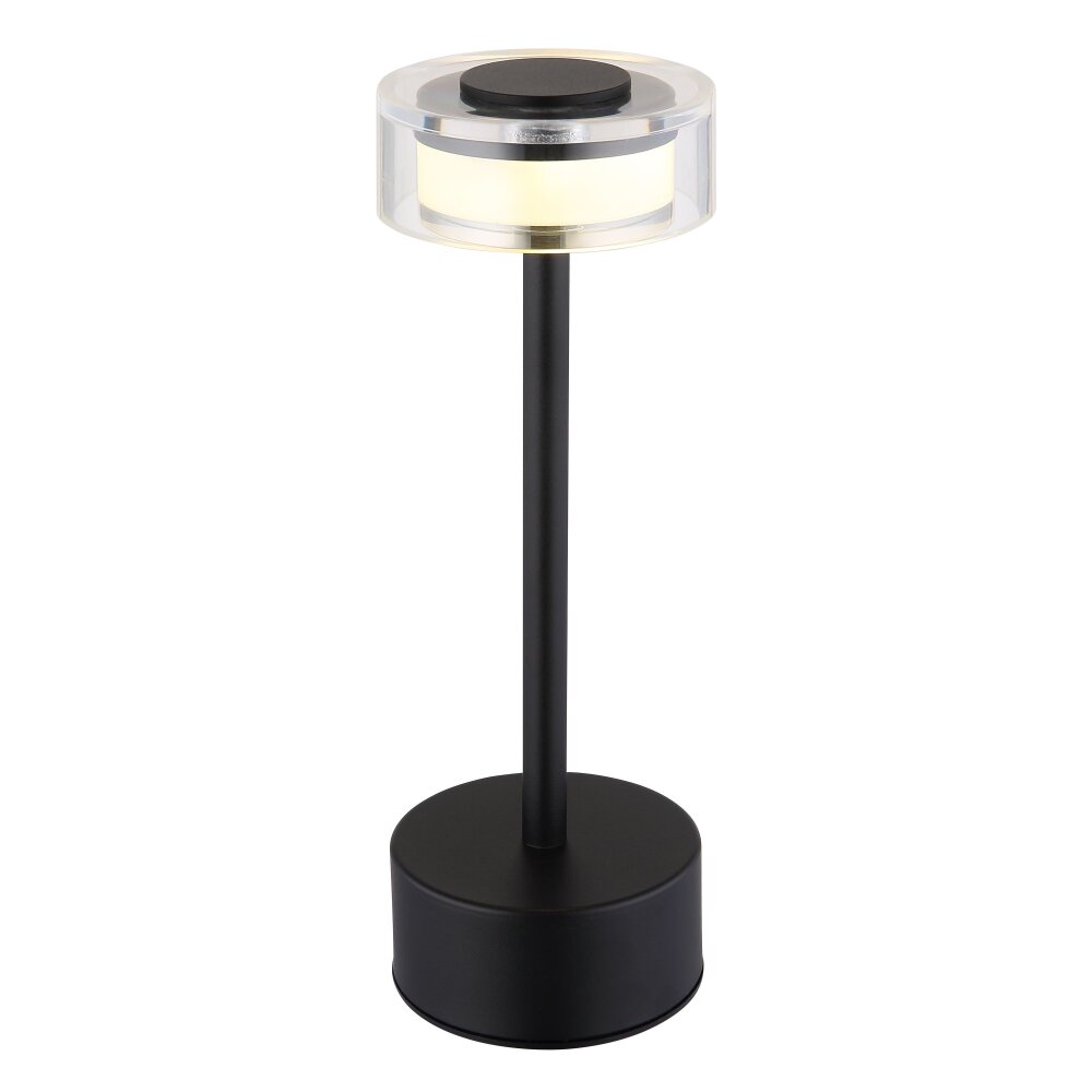 Globo Shira Tischleuchte LED Schwarz, 1-flammig main product photo