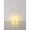 Globo Candle Tischleuchte LED Transparent, Klar, 1-flammig