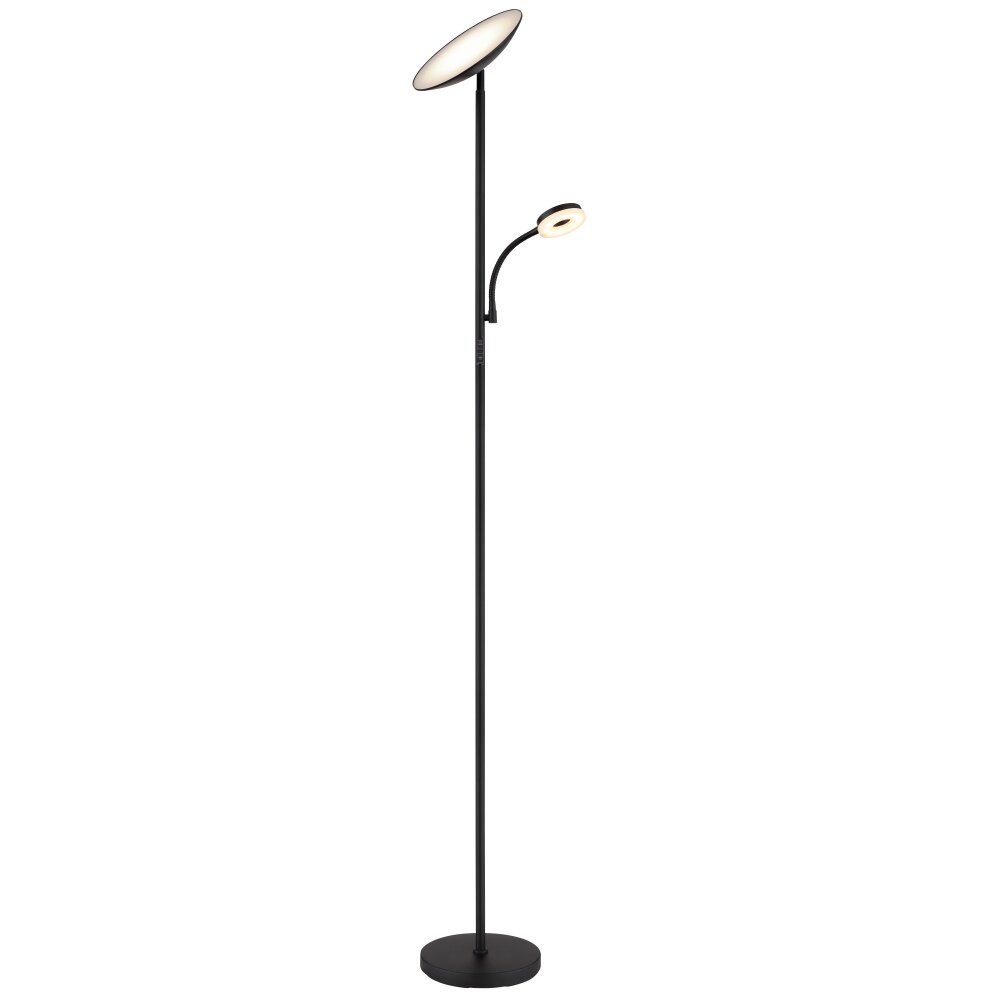Globo Skopo Deckenleuchte LED Schwarz, 1-flammig main product photo