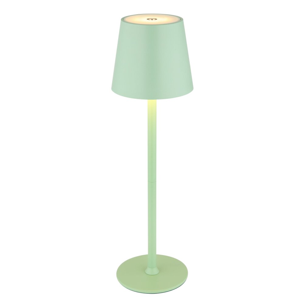 Globo Vannie Tischleuchte LED Grün, 1-flammig main product photo