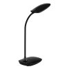 Globo Botal Tischleuchte LED Schwarz, 1-flammig