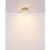 Globo Sapena Deckenleuchte LED Schwarz, 1-flammig