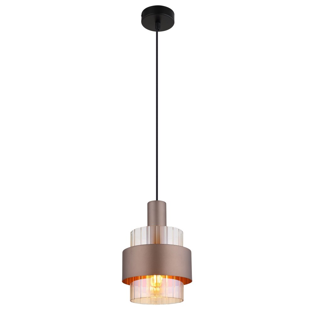Globo Milley Hängeleuchte Schwarz, 1-flammig main product photo