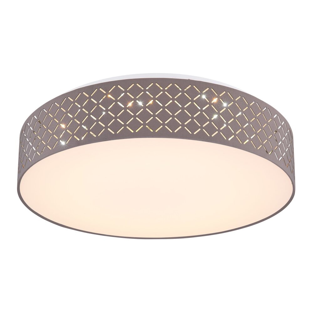 Globo Cindy Deckenleuchte LED Weiß, 1-flammig, Fernbedienung main product photo