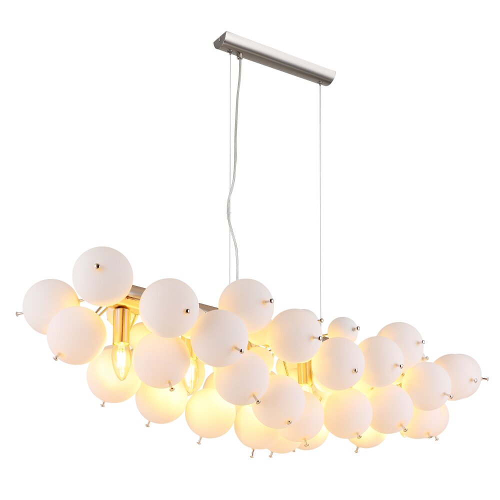 Globo Udo Hängeleuchte Nickel-Matt, 6-flammig main product photo