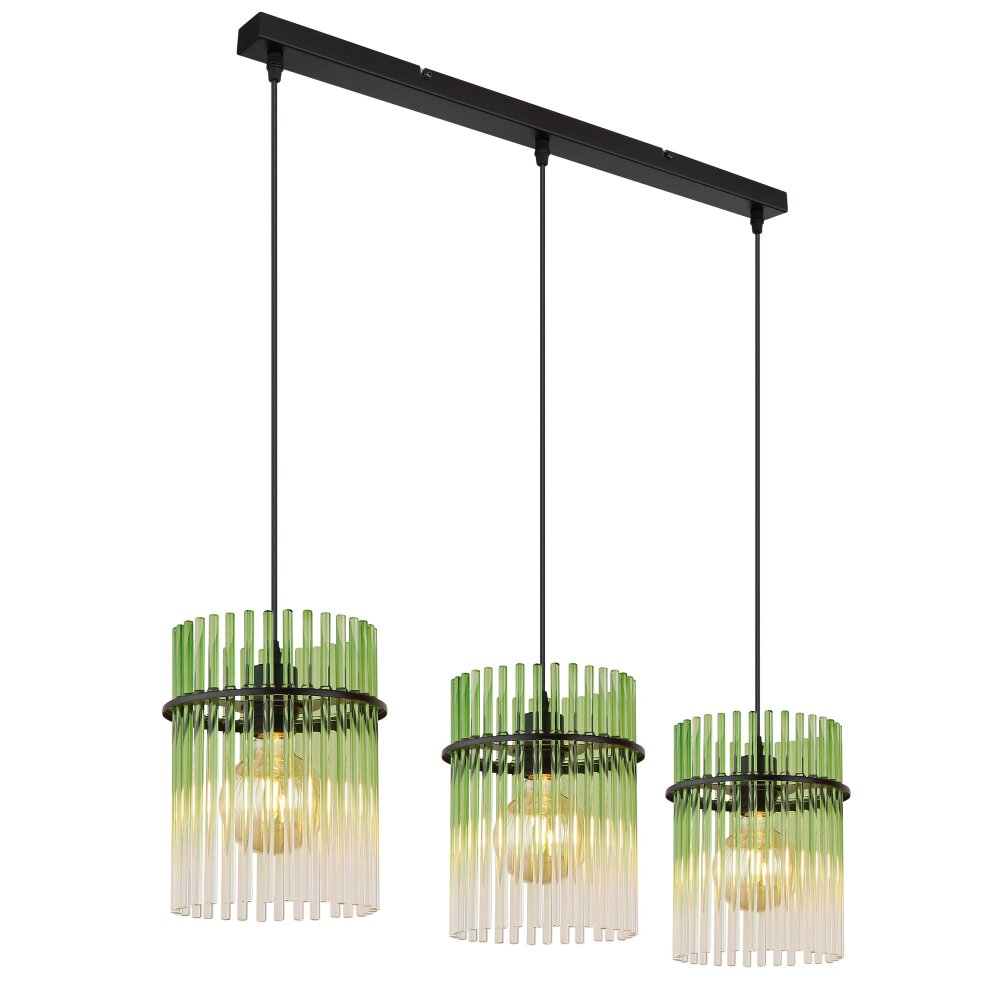 Globo Gorley Hängeleuchte Schwarz, 3-flammig main product photo