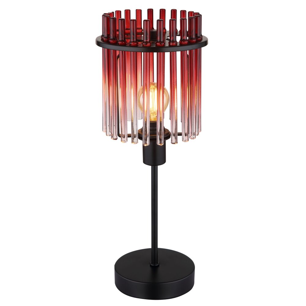 Globo Gorley Tischleuchte Schwarz, 1-flammig main product photo