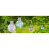 Globo Solar Solarleuchte LED Chrom, Silber, 12-flammig