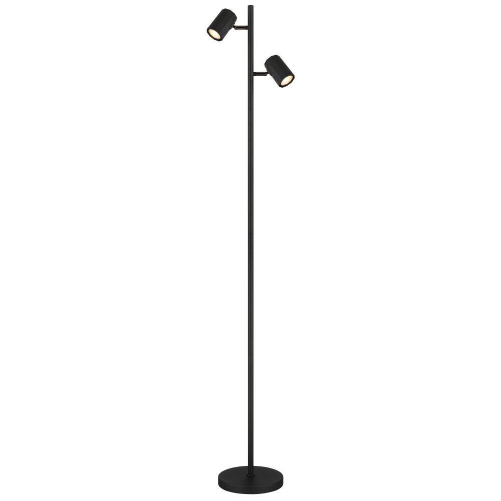 Globo James Stehleuchte Schwarz, 2-flammig main product photo