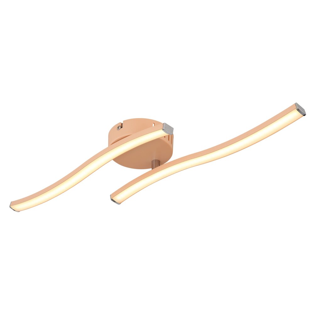 Globo Tyler Deckenleuchte LED Rosa, 1-flammig main product photo