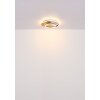 Globo Julio Deckenleuchte LED Holz dunkel, Naturfarben, 1-flammig