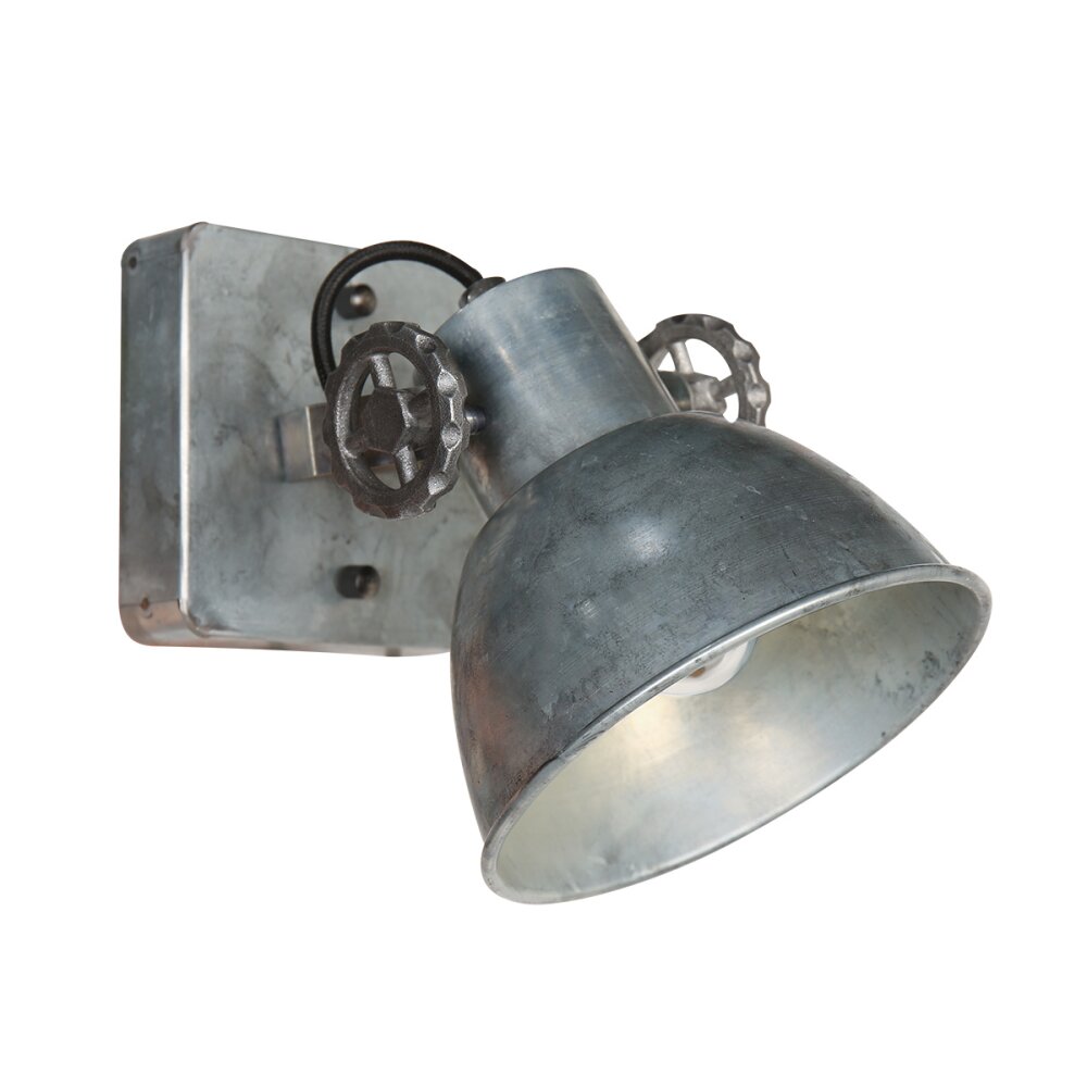 Steinhauer Gearmetal Wandleuchte Altsilber, 1-flammig main product photo
