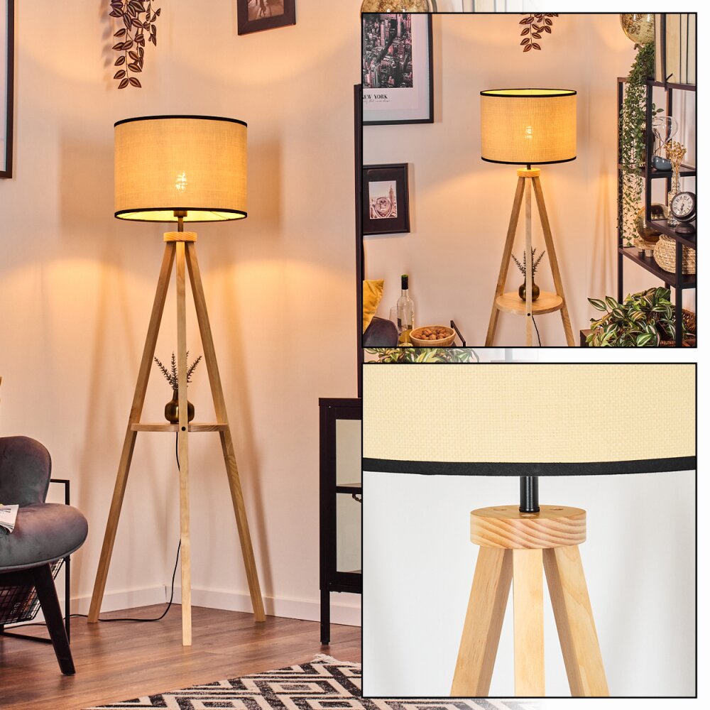 Chellas Stehleuchte Naturfarben, 1-flammig main product photo