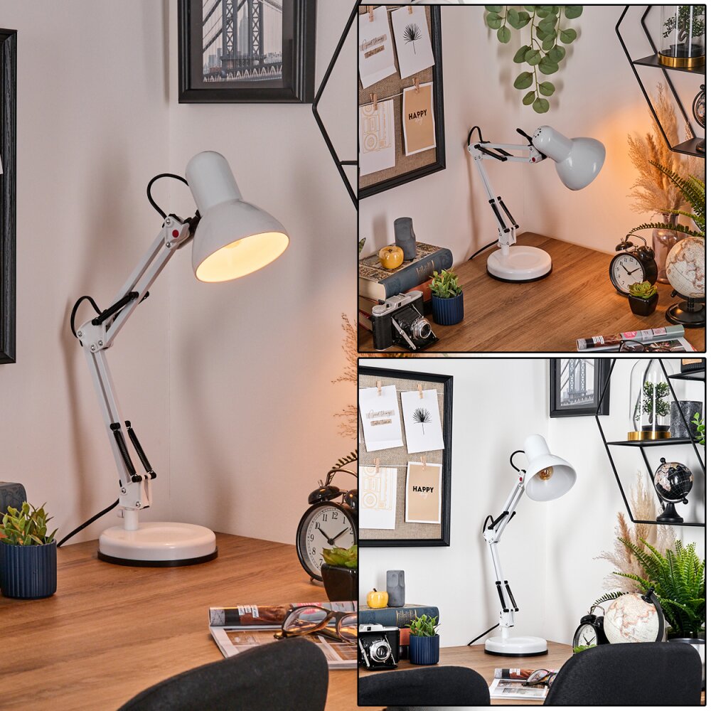 Nurmasuando Tischleuchte Schwarz, Weiß, 1-flammig main product photo