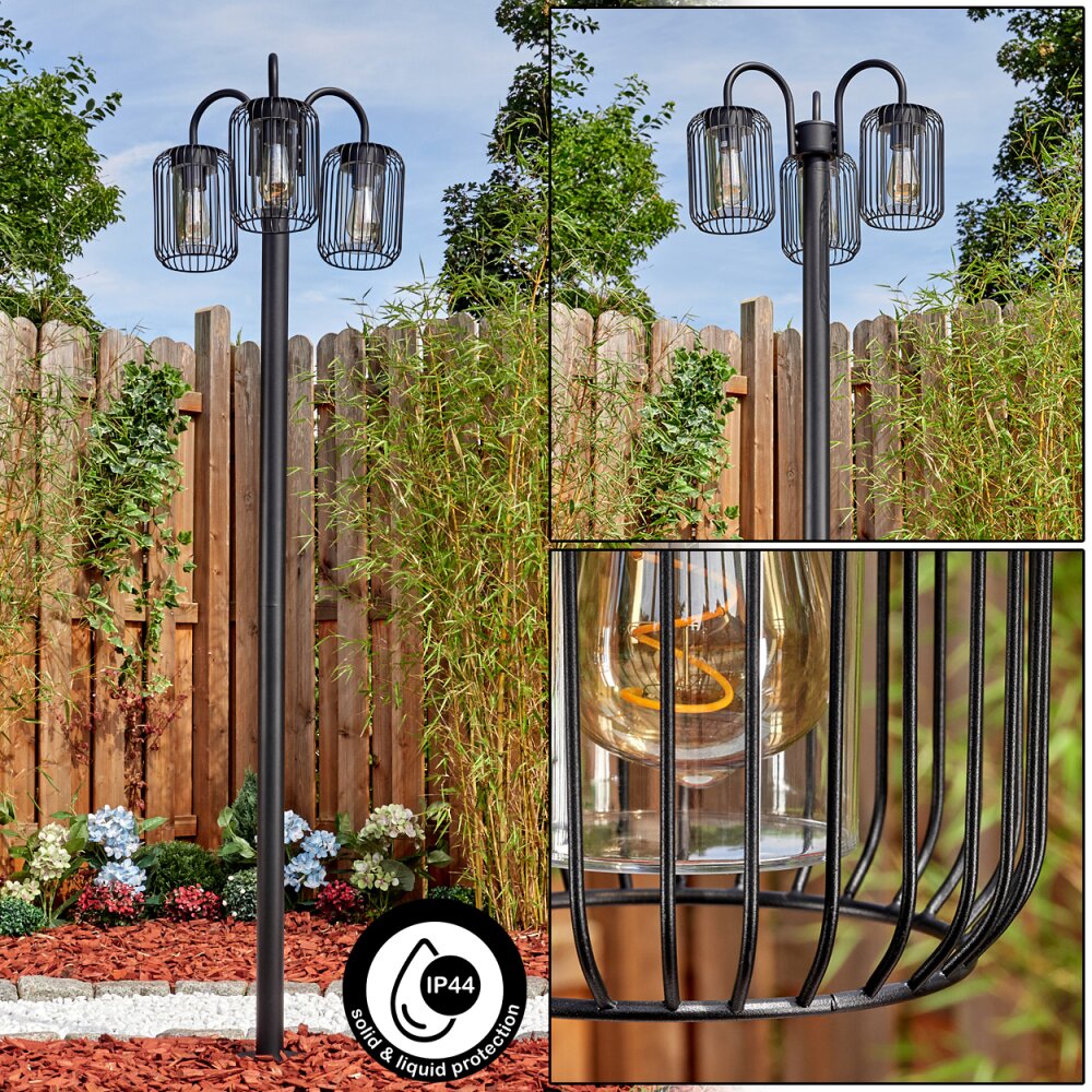 Lejonbacken Kandelaber Schwarz, 3-flammig main product photo