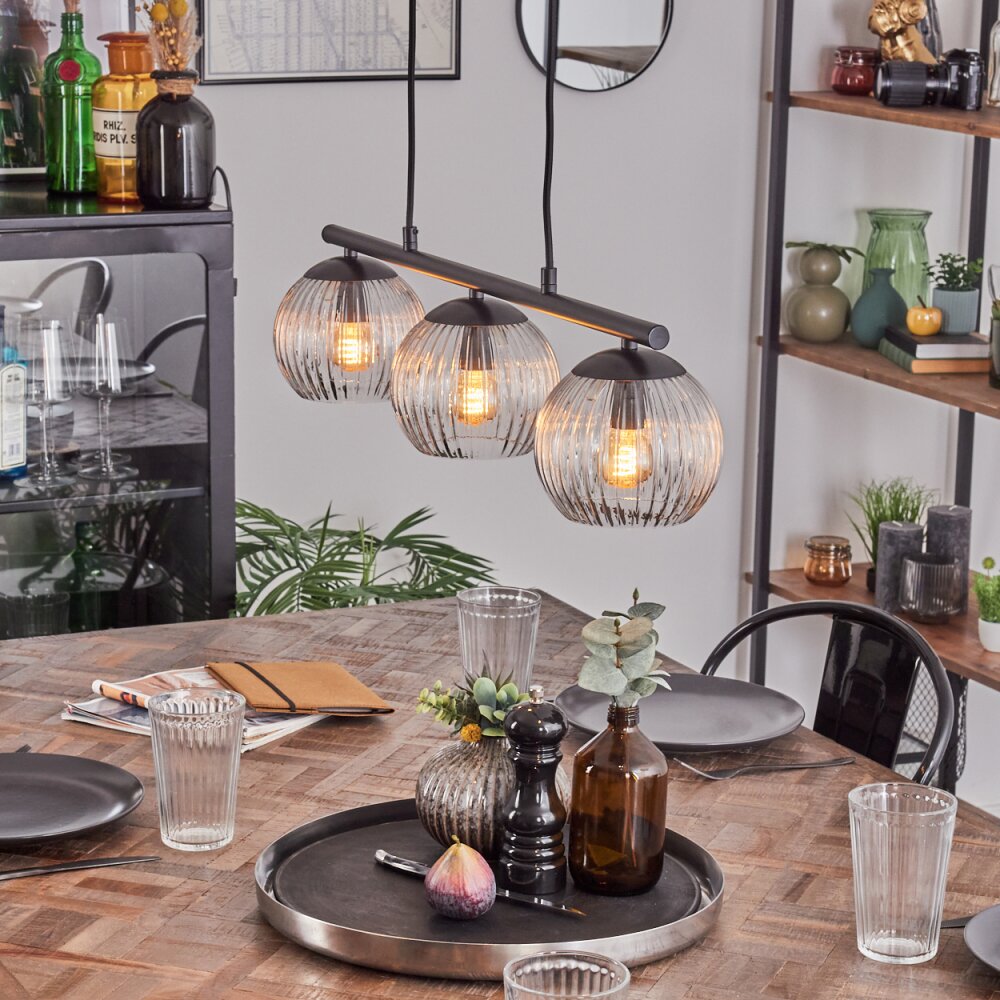 Koyoto Hängeleuchte Glas 15 cm Klar, 3-flammig main product photo