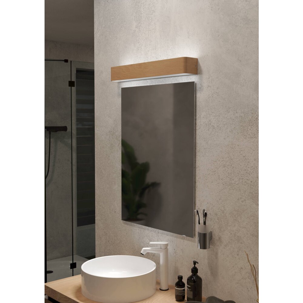 Eglo SANIA 6 Wandleuchte LED Braun, 1-flammig main product photo