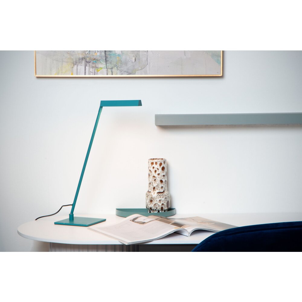Lucide LAVALE Tischleuchte LED Blau, 1-flammig main product photo