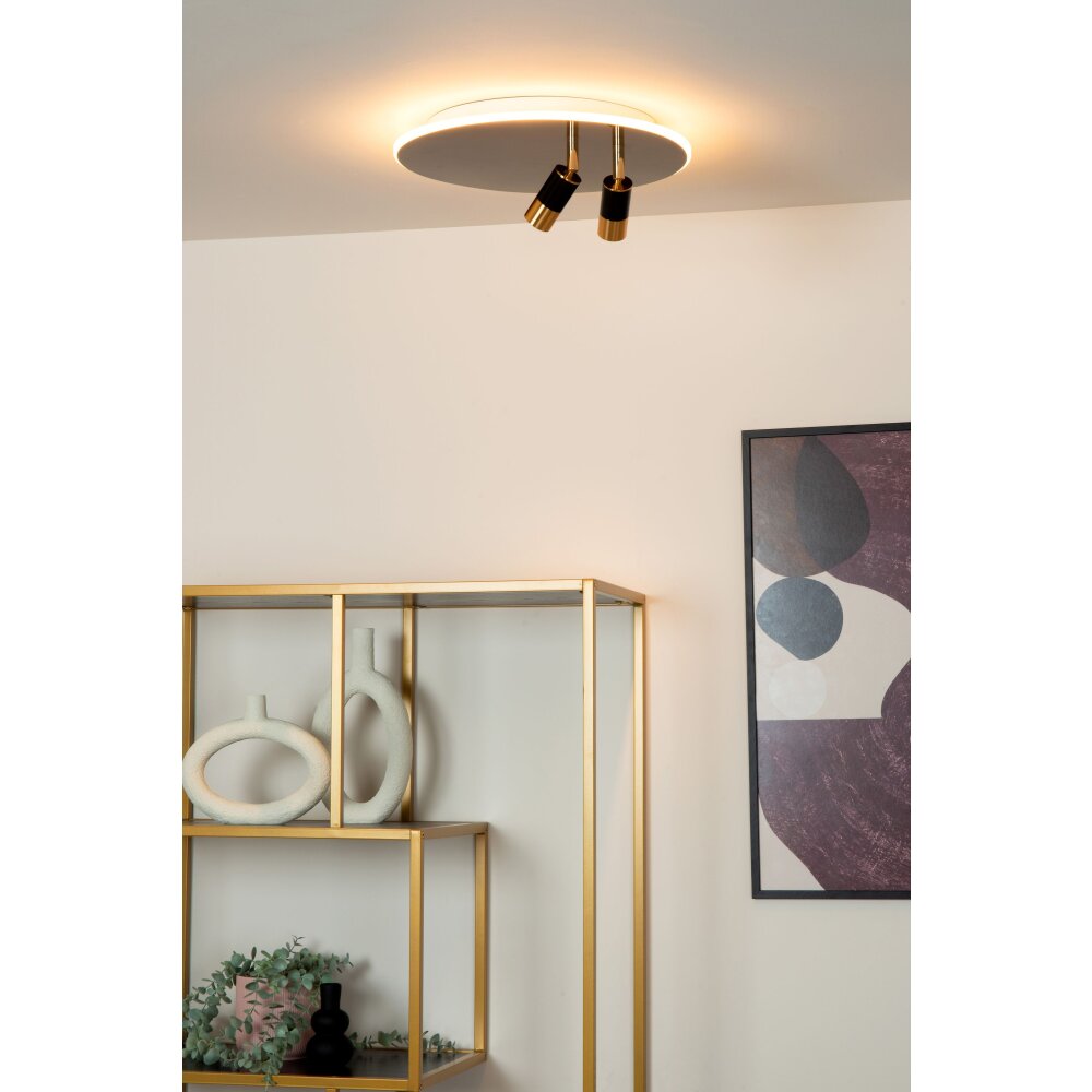 Lucide JUBEL Deckenleuchte LED Chrom, 2-flammig main product photo