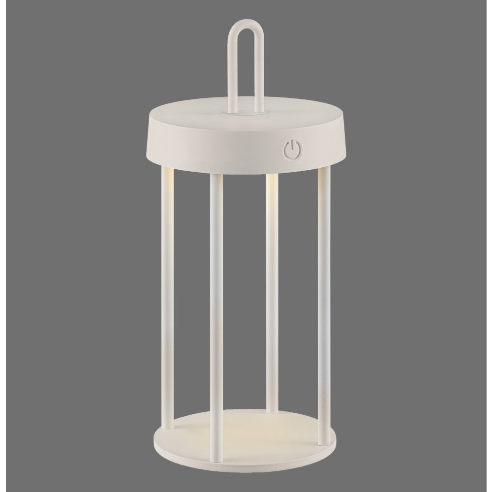Leuchten Direkt ANSELM Tischleuchte LED Grau, 1-flammig main product photo