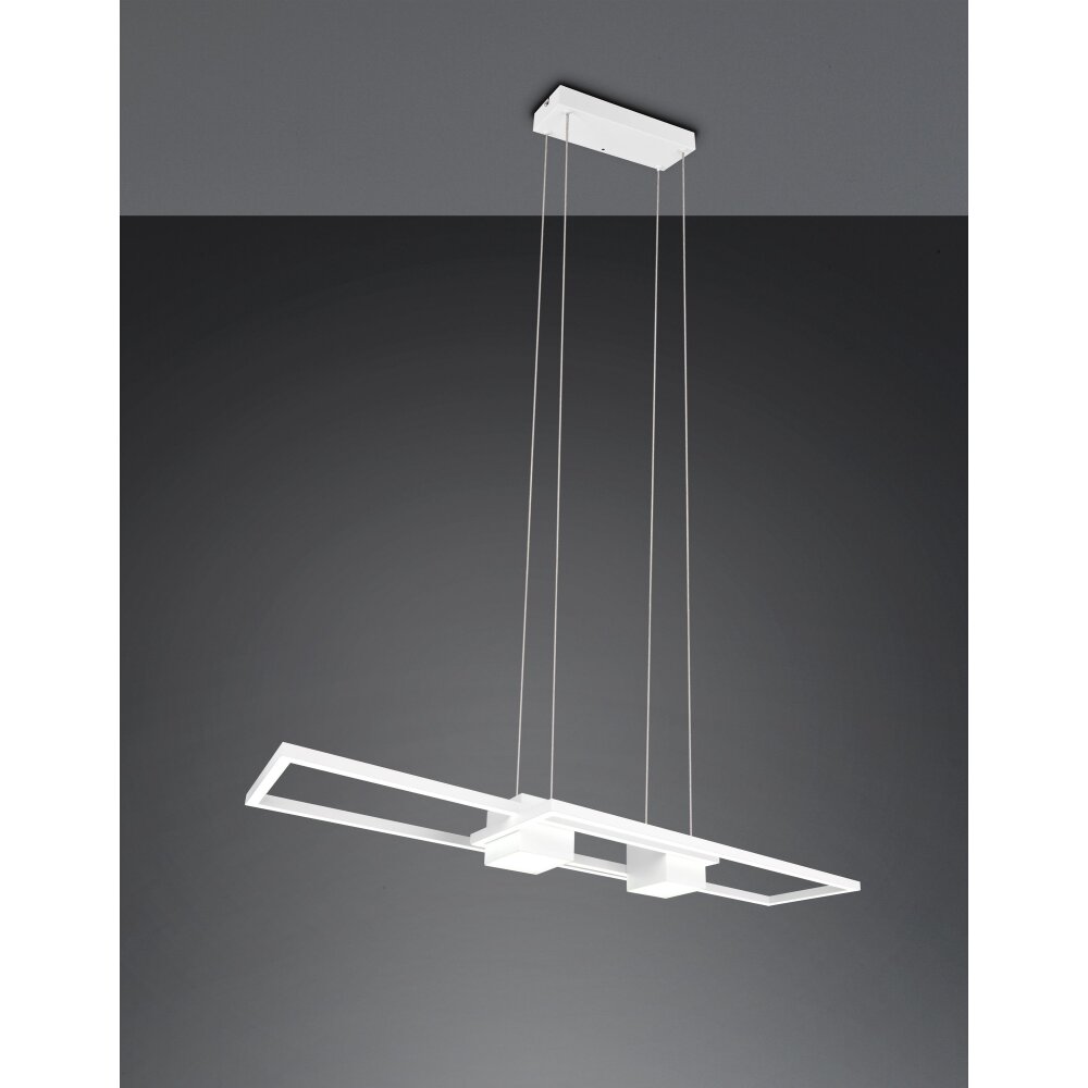 Trio ALBANY Pendelleuchte LED Weiß, 1-flammig, Fernbedienung main product photo