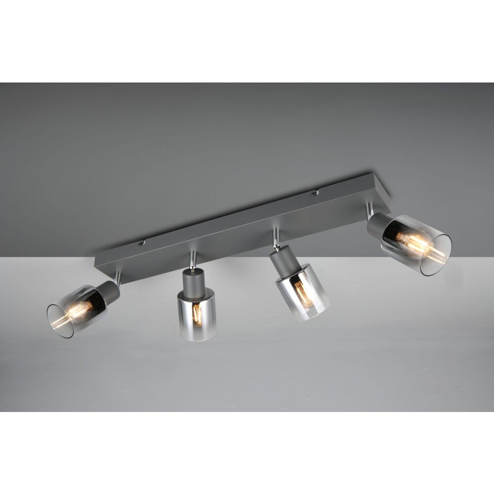 Reality Cadiz Deckenspot Anthrazit, 4-flammig main product photo