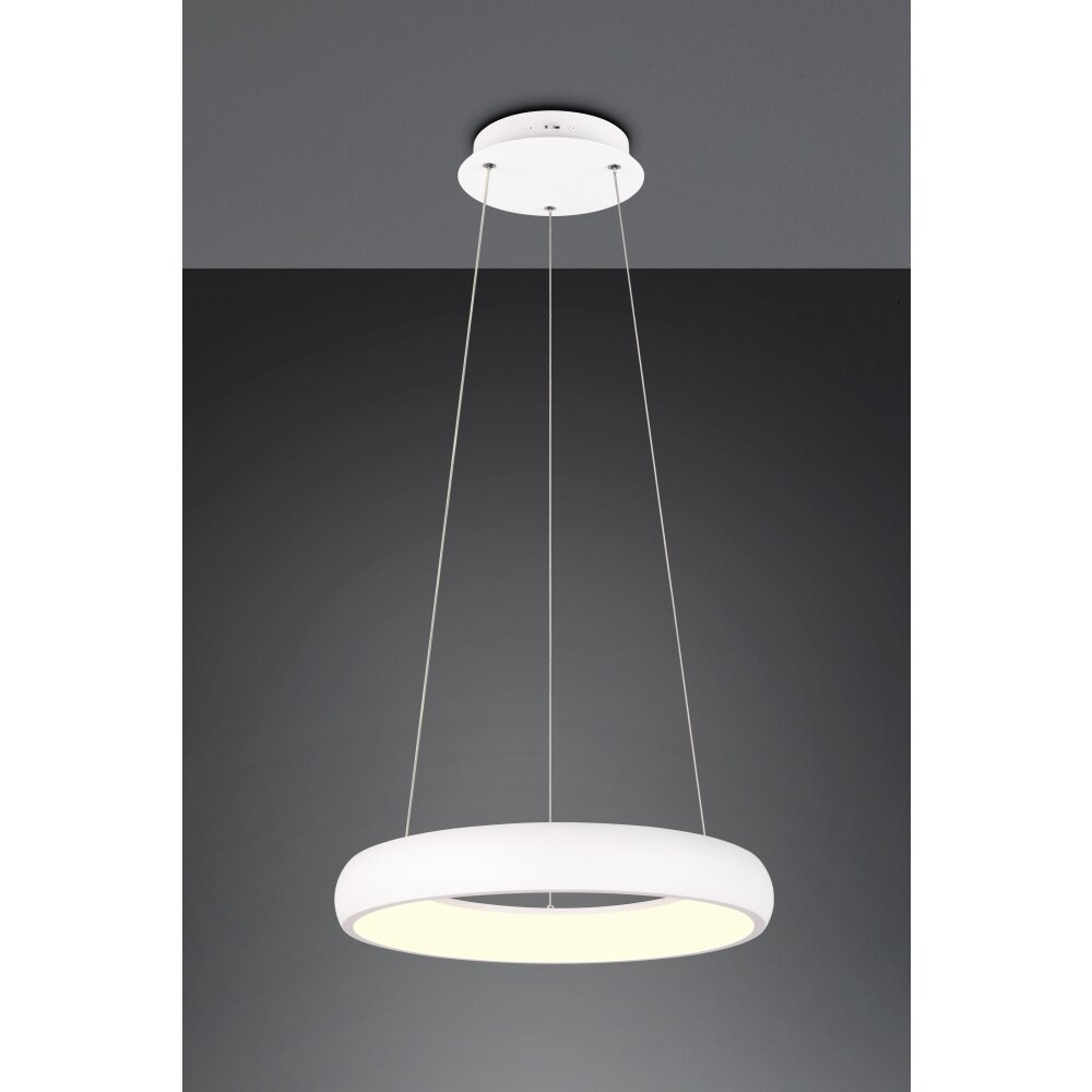 Trio Cardona Pendelleuchte LED Weiß, 1-flammig main product photo